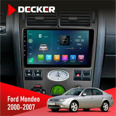Штатная магнитола Ford Mondeo 2000-2007 Decker D9003 6x128, DSP, 4G, 2k