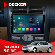 Штатная магнитола Ford Mondeo 2000-2007 Climate Decker D9003 6x128, DSP, 4G, 2k