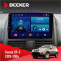Штатная магнитола Honda CR-V 2001-2006 Decker D9002 6x128, DSP, 360