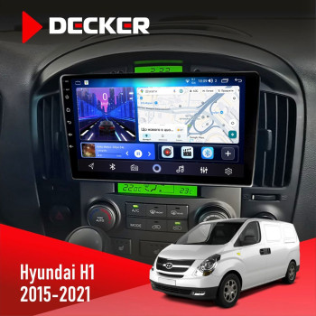 Штатна магнітола Hyundai H-1 2015-2021 Decker D9-006 4x64, 4G