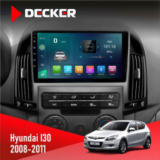 Штатная магнитола Hyundai i30 (FD) 2008-2011 Decker D9003 6x128, DSP, 4G, 2k