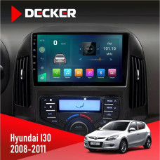 Штатная магнитола Hyundai i30 (FD) 2008-2011 Climate Decker D9003 6x128, DSP, 4G, 2k