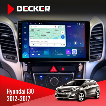 Штатна магнітола Hyundai i30 2012-2017 CAN Decker D9-007 4x64 DSP 360 4G Штатна магнітола Hyundai i30 2012-2017 CAN Decker D9-007 4x64 DSP 360 4G