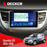Штатна магнітола Hyundai IX35 2016-2018 Decker D9-007 4x64 DSP 360 4G