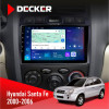 Штатная магнитола Hyundai Santa Fe 2000-2006 Decker D9-007 4x64 DSP 360 4G
