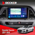 Штатна магнітола Hyundai Sonata 2017-2019 CAN Decker D9-007 4x64 DSP 360 4G