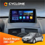 Штатна магнітола Renault Megane II 2003-2009 Cyclone C9006 4x64, DSP, DVR Штатна магнітола Renault Megane II 2003-2009 Cyclone C9006 4x64, DSP, DVR
