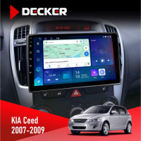 Штатная магнитола KIA Ceed 2007-2009 Decker D9-007 4x64 DSP 360 4G
