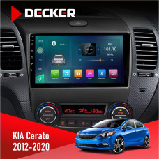 Штатная магнитола KIA Cerato 2012-2020 Decker D9003 6x128, DSP, 4G, 2k