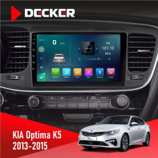 Штатная магнитола Kia Optima K5 2013-2015 Decker D9003 6x128, DSP, 4G, 2k