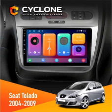  Штатна магнітола Seat Toledo 2004-2009 Cyclone C9CPL 2x32