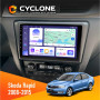 Штатная магнитола Skoda Rapid 2013-2018 Cyclone C9009 4x64, DSP, 4G, 2k