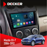 Штатная магнитола Mazda CX-7 2006-2012 Decker D9003 6x128, DSP, 4G, 2k