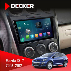 Штатна магнітола Mazda CX-7 2006-2012 Decker D9003 6x128, DSP, 4G, 2k