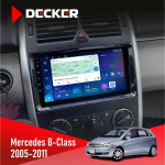 Штатная магнитола Mercedes-Benz B-Class (W245) 2005-2011 Decker D9-007 4x64 DSP 360 4G