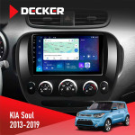 Штатная магнитола KIA Soul 2013-2019 Conditioner Decker D9-007 4x64 DSP 360 4G
