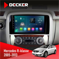 Штатна магнітола Mercedes-Benz R-klasse (W251) 2005-2013 Decker D9003 6x128, DSP, 4G, 2k