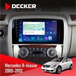 Штатная магнитола Mercedes-Benz R-Class (W251) 2005-2013 AMP Decker D9-007 4x64 DSP 360 4G