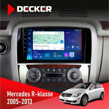 Штатна магнітола Mercedes-Benz R-Class (W251) 2005-2013 AMP Decker D9-007 4x64 DSP 360 4G