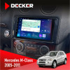 Штатная магнитола Mercedes-Benz M-Class (W164) 2005-2011 AMP Decker D9-007 4x64 DSP 360 4G