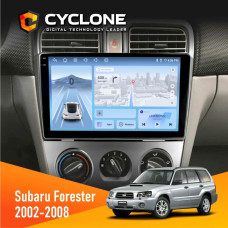 Штатная магнитола Subaru Forester 2002-2008 Cyclone C9009 4x64, DSP, 4G, 2k