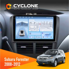 Штатная магнитола Subaru Forester 2008-2012 Cyclone C9009 4x64, DSP, 4G, 2k