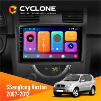 Штатная магнитола SsangYong Rexton 2007-2012 Cyclone C9CPL 2x32