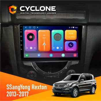 Штатная магнитола SsangYong Rexton 2013-2017 Cyclone C9CPL 2x32