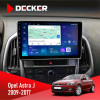 Штатная магнитола Opel Astra j 2009-2017 Decker D9-007 4x64 DSP 360 4G