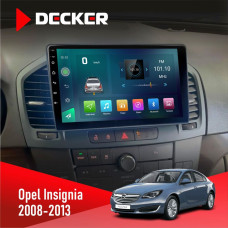 Штатная магнитола Opel Insignia 2008-2013 Decker D9003 6x128, DSP, 4G, 2k