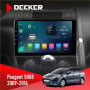 Штатная магнитола Peugeot (5008) 2009-2016 Decker D9003 6x128, DSP, 4G, 2k