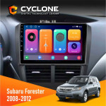 Штатная магнитола Subaru Forester 2008-2012 Cyclone C9CPL 2x32