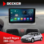Штатная магнитола Renault Megane III 2008-2016 Decker D9003 6x128, DSP, 4G, 2k
