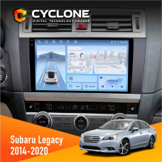 Штатная магнитола Subaru Legacy 2014-2020 Cyclone C9009 4x64, DSP, 4G, 2k