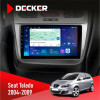 Штатная магнитола Seat Toledo 2004-2009 Decker D9-007 4x64 DSP 360 4G