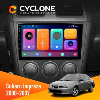 Штатная магнитола Subaru Impreza 2000-2007 Cyclone C9CPL 2x32