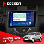 Штатная магнитола SsangYong Rexton 2007-2012 Decker D9-007 4x64 DSP 360 4G