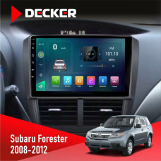 Штатная магнитола Subaru Forester 2008-2012 Decker D9003 6x128, DSP, 4G, 2k