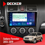 Штатная магнитола Subaru Forester 2013-2019 w/o CAN Decker D9-007 4x64 DSP 360 4G