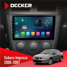 Штатная магнитола Subaru Impreza 2000-2007 Decker D9003 6x128, DSP, 4G, 2k