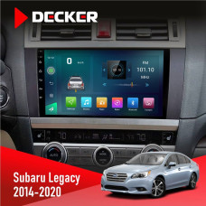 Штатная магнитола Subaru Legacy 2014-2020 Decker D9003 6x128, DSP, 4G, 2k