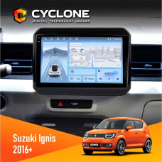 Штатная магнитола Suzuki Ignis 2016+ Cyclone C9009 4x64, DSP, 4G, 2k