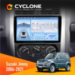 Штатная магнитола Suzuki Jimny 2006-2021 Cyclone C9-012 4x64 DSP 4G