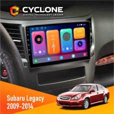 Штатная магнитола Subaru Legacy 2009-2014 Cyclone C9CPL 2x32