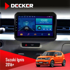 Штатная магнитола Suzuki Ignis 2016+ Decker D9002 6x128, DSP, 360