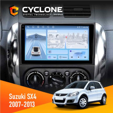 Штатная магнитола Suzuki SX4 2007-2013 Cyclone C9009 4x64, DSP, 4G, 2k