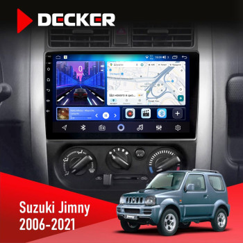 Штатная магнитола Suzuki Jimny 2006-2021 Decker D9-006 4x64, 4G