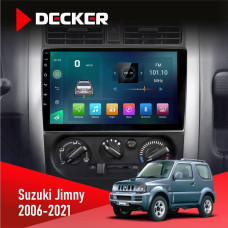 Штатная магнитола Suzuki Jimny 2006-2021 Decker D9003 6x128, DSP, 4G, 2k