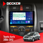 Штатна магнітола Toyota Auris 2006-2012 Decker D9-007 4x64 DSP 360 4G
