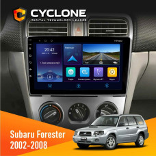 Штатная магнитола Subaru Forester 2002-2008 Cyclone C9006 4x64, DSP, DVR